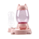2.2L Pet Automatic Feeding Bowl-Wiggleez-Gray-Wiggleez