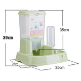 2.2L Pet Automatic Feeding Bowl-Wiggleez-Gray-Wiggleez