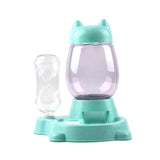 2.2L Pet Automatic Feeding Bowl-Wiggleez-Blue-Wiggleez