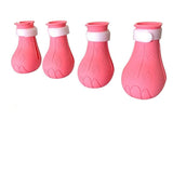 Adjustable Anti-Scratch Shoes for Cats-Wiggleez-Pink-Wiggleez