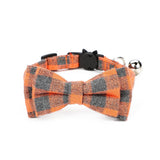 Adjustable Dog Cat Bow Tie-Wiggleez-Orange-Wiggleez