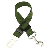 Adjustable Pet Safety Seat Belt for Dogs and Cats-Wiggleez-Army Green-Wiggleez