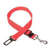 Adjustable Pet Safety Seat Belt for Dogs and Cats-Wiggleez-Red-Wiggleez