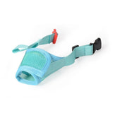 Anti Barking Adjustable Mesh Breathable Pet Mouth Muzzle-Wiggleez-Blue-S-Wiggleez