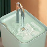 Auto Cat Water Fountain Dispenser-Wiggleez-Blue-USB-Wiggleez