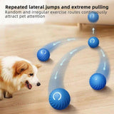 Automatic Electronic Interactive Moving Smart Dog Cat Toy Ball-Wiggleez-Orange-Wiggleez