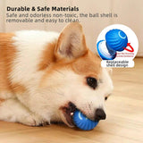 Automatic Electronic Interactive Moving Smart Dog Cat Toy Ball-Wiggleez-Orange-Wiggleez