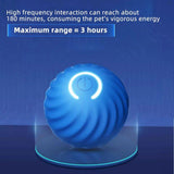 Automatic Electronic Interactive Moving Smart Dog Cat Toy Ball-Wiggleez-Orange-Wiggleez