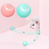 Automatic No Noise Rolling Smart Ball Cat Toy-Wiggleez-Smart Ball Pink-Wiggleez