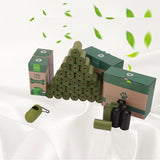 Biodegradable Eco Friendly Dog Waste Bag & Dispenser-Wiggleez-Black 16 rolls-Wiggleez