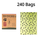 Biodegradable Ecofriendly Pet Waste Garbage Bag-Wiggleez-8 Rolls Blue-Wiggleez