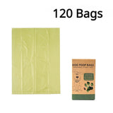 Biodegradable Ecofriendly Pet Waste Garbage Bag-Wiggleez-8 Rolls Blue-Wiggleez