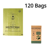 Biodegradable Ecofriendly Pet Waste Garbage Bag-Wiggleez-8 Rolls Blue-Wiggleez