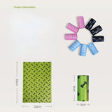 Biodegradable Ecofriendly Pet Waste Garbage Bag-Wiggleez-8 Rolls Blue-Wiggleez