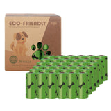 Biodegradable Ecofriendly Pet Waste Garbage Bag-Wiggleez-8 Rolls Blue-Wiggleez