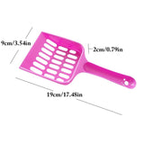 Cat Litter Plastic Spoon Sand Shovel-Wiggleez-Ros red-Wiggleez