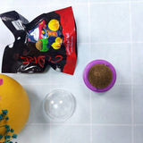 Catnip Cat Teeth Cleaning Mint Wall Stick-on Ball-Wiggleez-Gall fruit Purple-Wiggleez