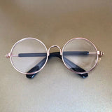 Cool Vintage Sunglasses Goggles for Cats and Dogs-Wiggleez-Black-M-Wiggleez