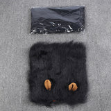 Cute Lion Mane Wig For Dogs and Cats-Wiggleez-Black-Wiggleez