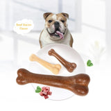 Dog Beef Flavor Bone-Wiggleez-Brown-S 12CM-Wiggleez