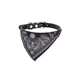 Dog Collar Bandana-Wiggleez-Black-S-Wiggleez