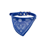 Dog Collar Bandana-Wiggleez-Blue-S-Wiggleez