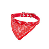 Dog Collar Bandana-Wiggleez-Red-S-Wiggleez