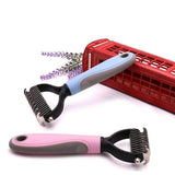 Dog Fur Knot Cutter-Wiggleez-Blue-S-Wiggleez