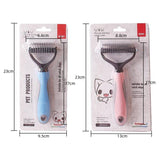 Dog Fur Knot Cutter-Wiggleez-Blue-S-Wiggleez