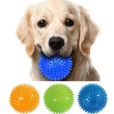 Dog Sounding Toy Ball-Wiggleez-Blue-S-6.5CM-Wiggleez