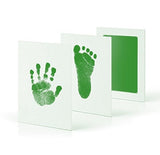 Dog and Cat Paw Print Pad- Ink-Free-Wiggleez-Green-Wiggleez