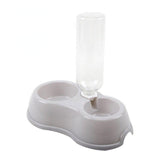 Feeder Bowl Dispenser With Water Bottle-Wiggleez-Blue-Wiggleez