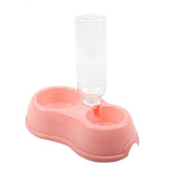Feeder Bowl Dispenser With Water Bottle-Wiggleez-Blue-Wiggleez