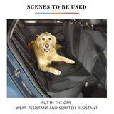 Foldable Waterproof Easy to Clean Dog Car Seat Cover-Wiggleez-Cream-Wiggleez