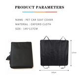 Foldable Waterproof Easy to Clean Dog Car Seat Cover-Wiggleez-Cream-Wiggleez