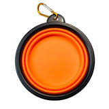 Folding Silicone Dog Bowl-Wiggleez-Red-Wiggleez