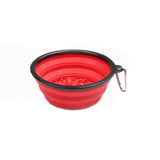 Folding Silicone Dog Bowl-Wiggleez-Slow food red-Wiggleez
