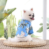 Hawaiian Style Summer Dog Shirts-Wiggleez-Red Pineapple-S-Wiggleez