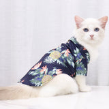 Hawaiian Style Summer Dog Shirts-Wiggleez-Red Pineapple-S-Wiggleez