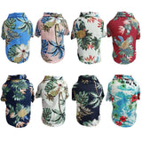 Hawaiian Style Summer Dog Shirts-Wiggleez-Red Pineapple-S-Wiggleez