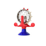 Interactive Cat Dog Treat Leaking Toy Wheel-Wiggleez-Multi-Color-Wiggleez