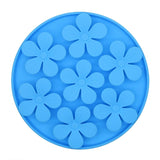 Interactive Dog and Cat Slow Feeder Bowl-Wiggleez-Blue Round-Wiggleez