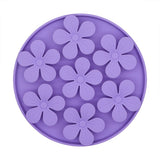 Interactive Dog and Cat Slow Feeder Bowl-Wiggleez-Purple Round-Wiggleez