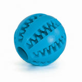 Interactive Elasticity Puppy Pet Chew Toy Tooth Cleaning Rubber Food Ball Toy-Wiggleez-Dark Blue-S-5cm-Wiggleez