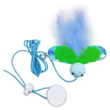 Interactive Hanging Cat Toy-Wiggleez-Caterpillar-Wiggleez