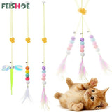 Interactive Hanging Cat Toy-Wiggleez-Caterpillar-Wiggleez