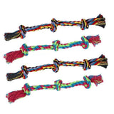 Knot Rope Chewing Toy For Dogs-Wiggleez-H 25cm-Wiggleez