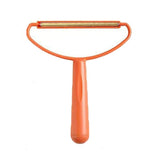 Lint Remover Pet Hair Brush-Wiggleez-Orange-Wiggleez
