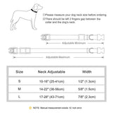 Personalized Leather Engraved Dog Collar Pet Buckle For Small Medium Large Dogs-Wiggleez-Black-S-Wiggleez