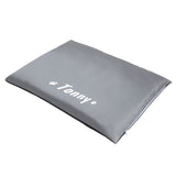 Personalized Non-Slip Sleeping Waterproof Indoor Outdoor Pet Bed Mat-Wiggleez-Gray-S-Wiggleez